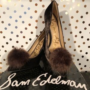 Sam Edelman Velvet Heels